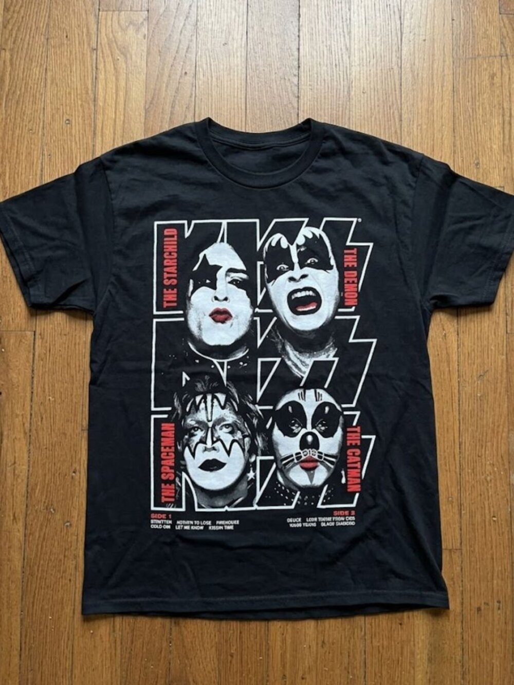 KISS Dynasty Close Up Heavy Metal Band T-Shirt Reprint